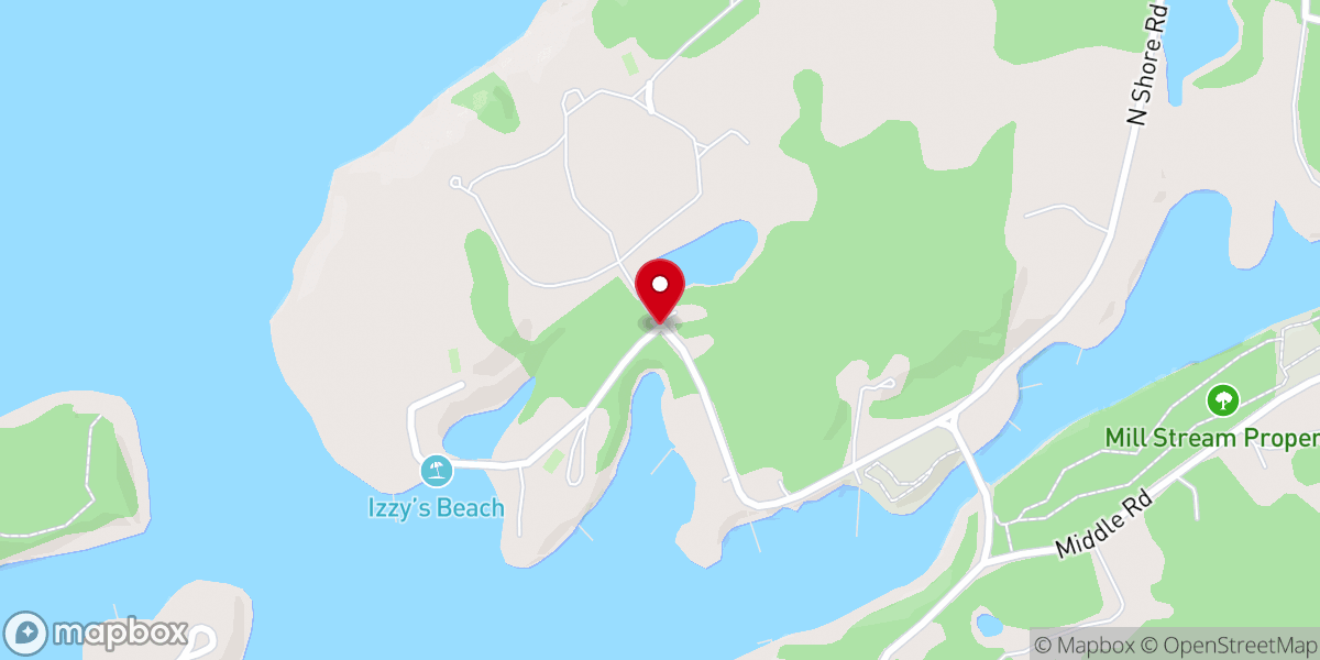 Map showing location of Pulpit Harbor