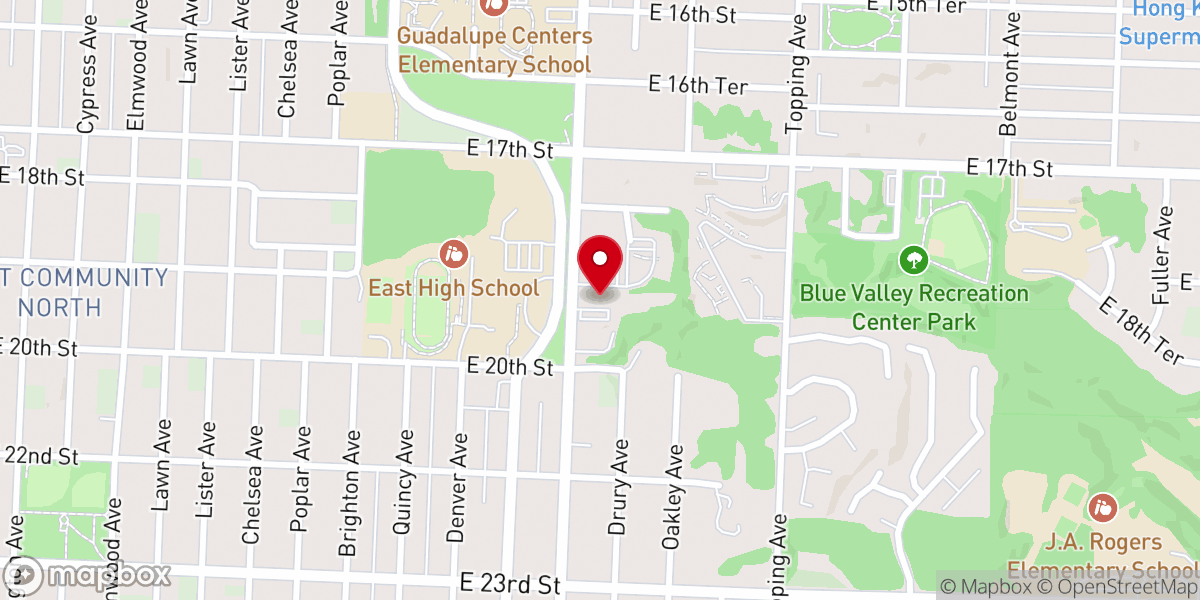 Map showing location of Apostolic Church of God