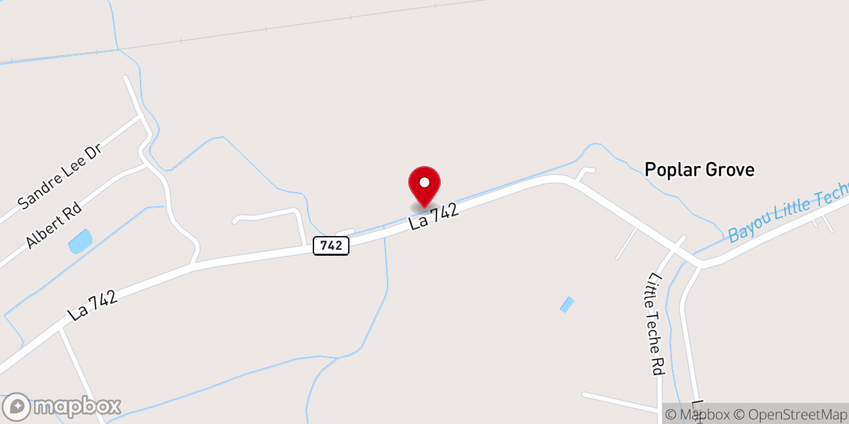 Map showing location of Greater Union Baptise Church
