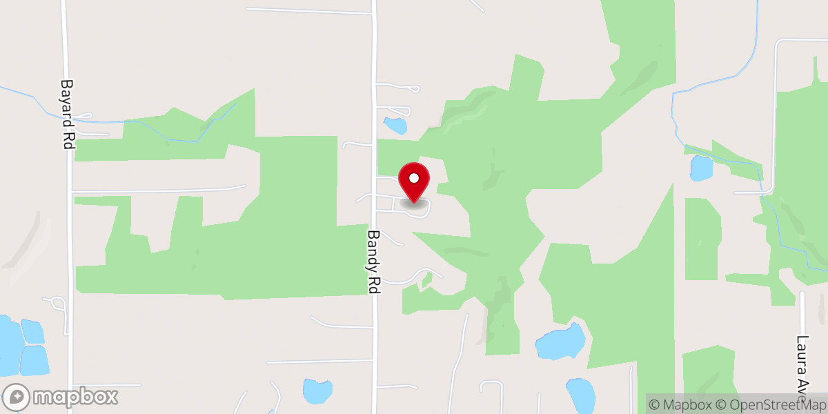 Map showing location of Homeworth Church of God In Christ, Mennonite