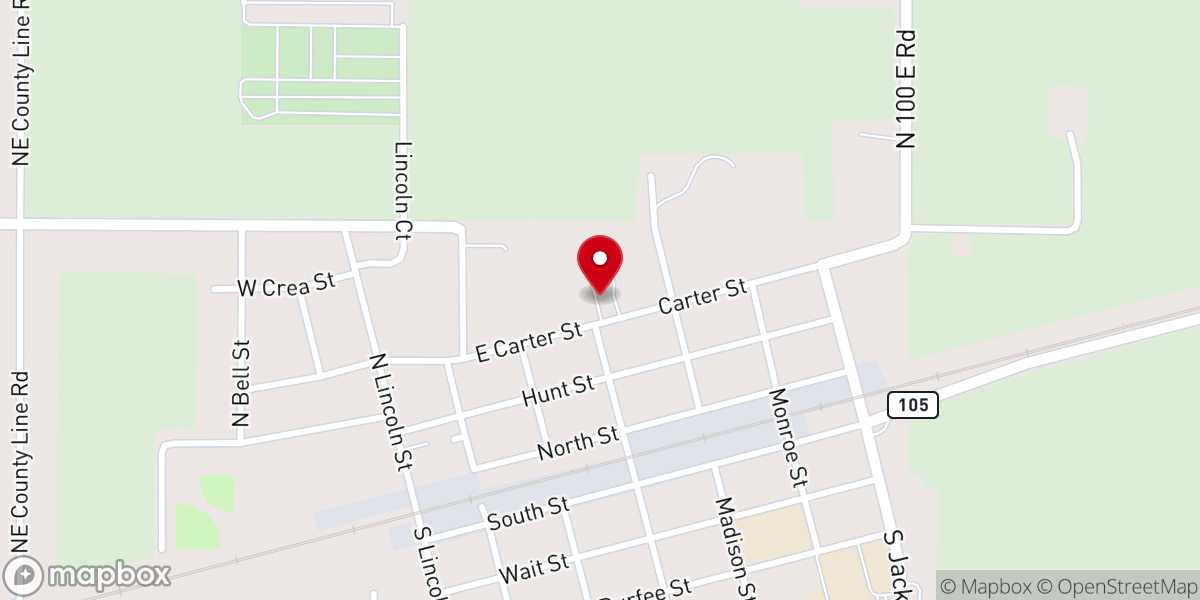 Map showing location of Gods Lifeline - Food Distribution Center