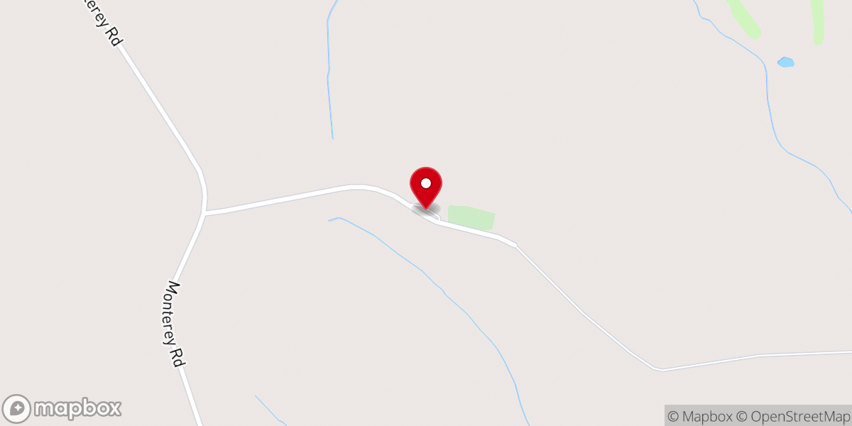 Map showing location of Fairfield Church