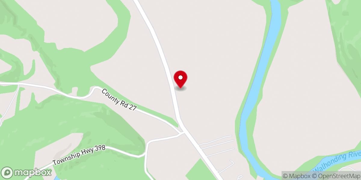 Map showing location of Coshocton Congregation
