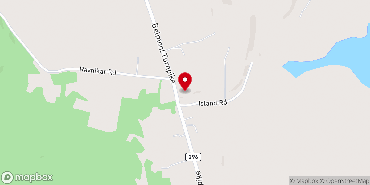 Map showing location of Clinton Church