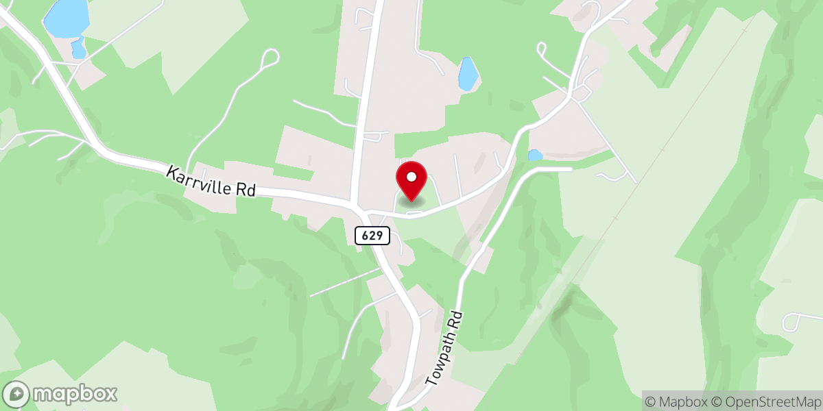 Map showing location of Abundant Life Community Church