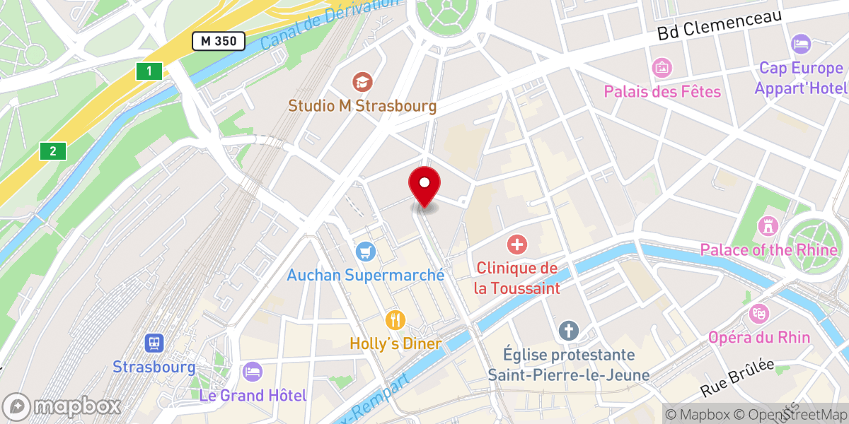 Map showing location of Éphraïm