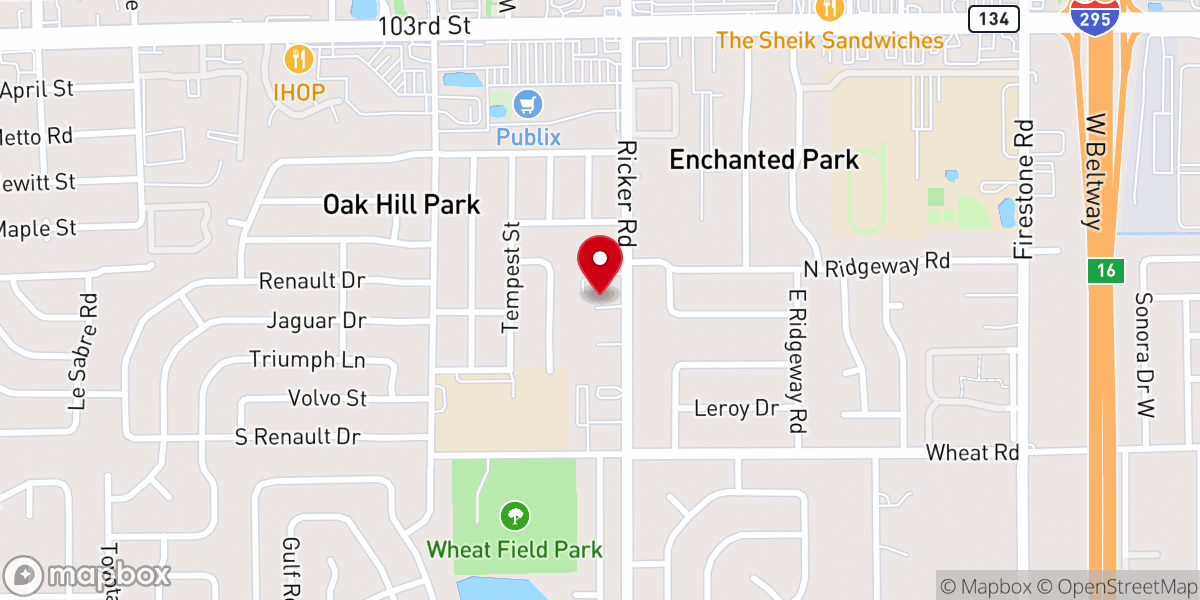 Map showing location of The Covenant Cathedral Inc