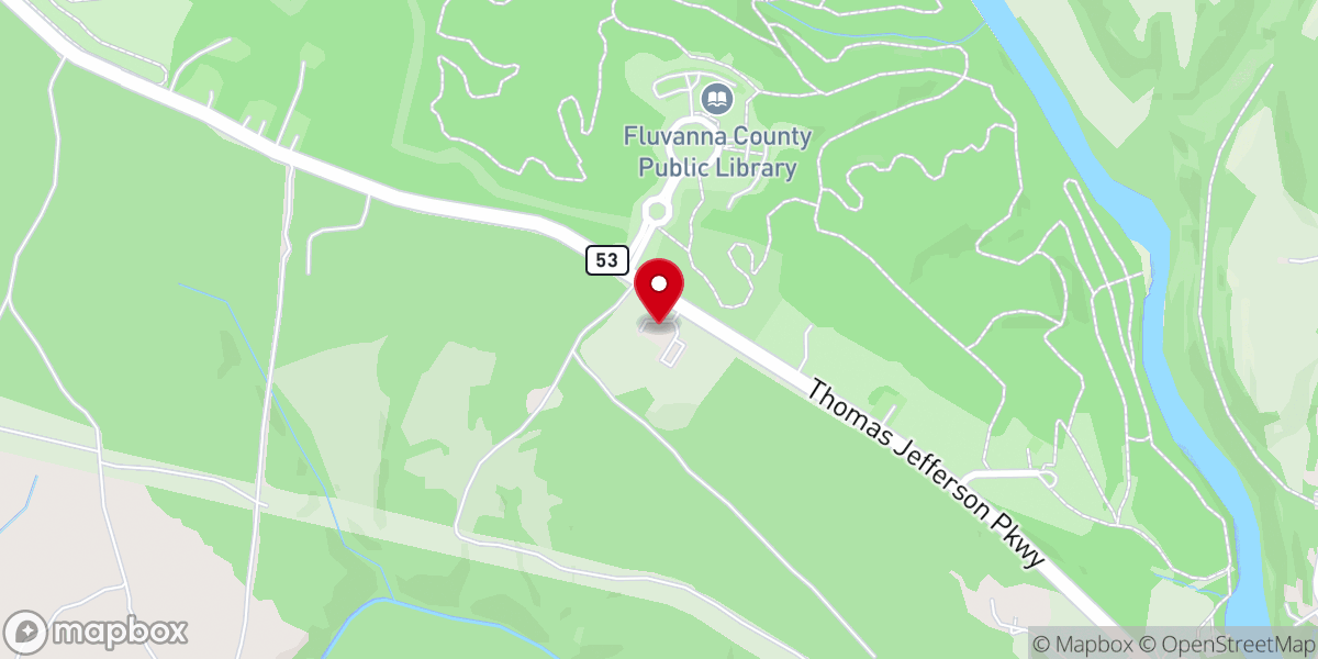 Map showing location of Grace and Glory Lutheran Church