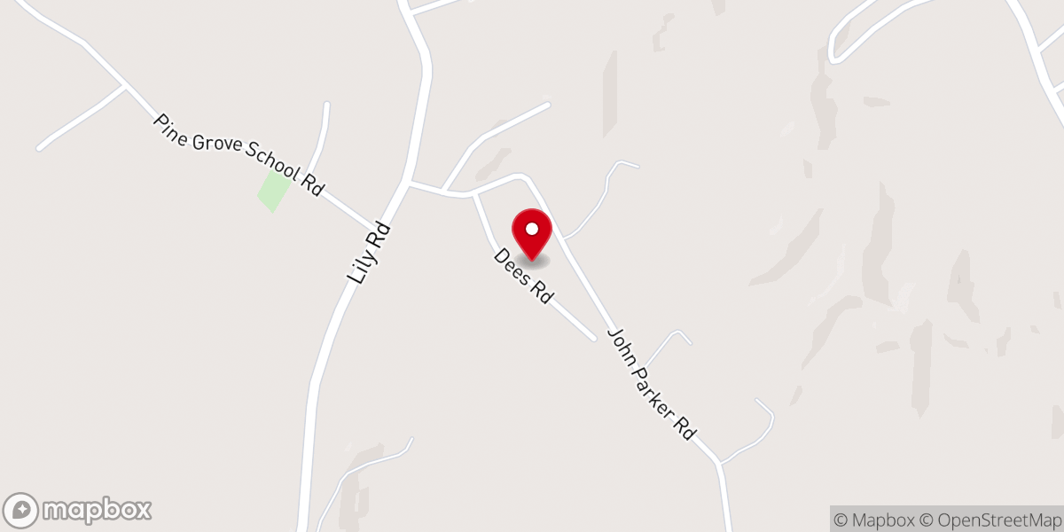 Map showing location of Carpenter Lester