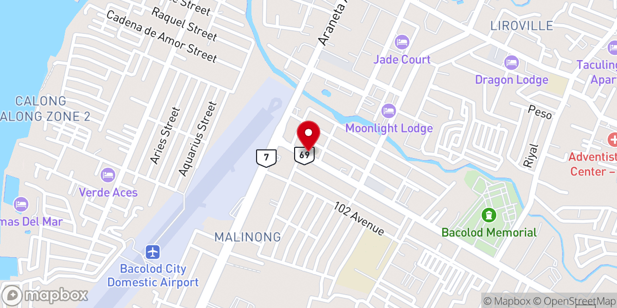 Map showing location of Pentecostal Missionary Church of Christ (4th Watch)