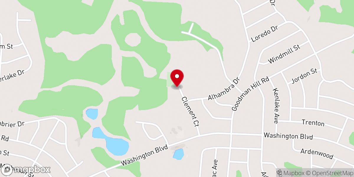 Map showing location of White Double Community Church