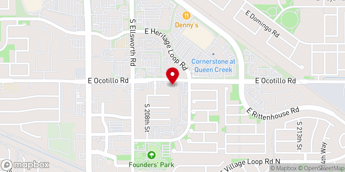 Map showing location of Family of Faith Fellowship