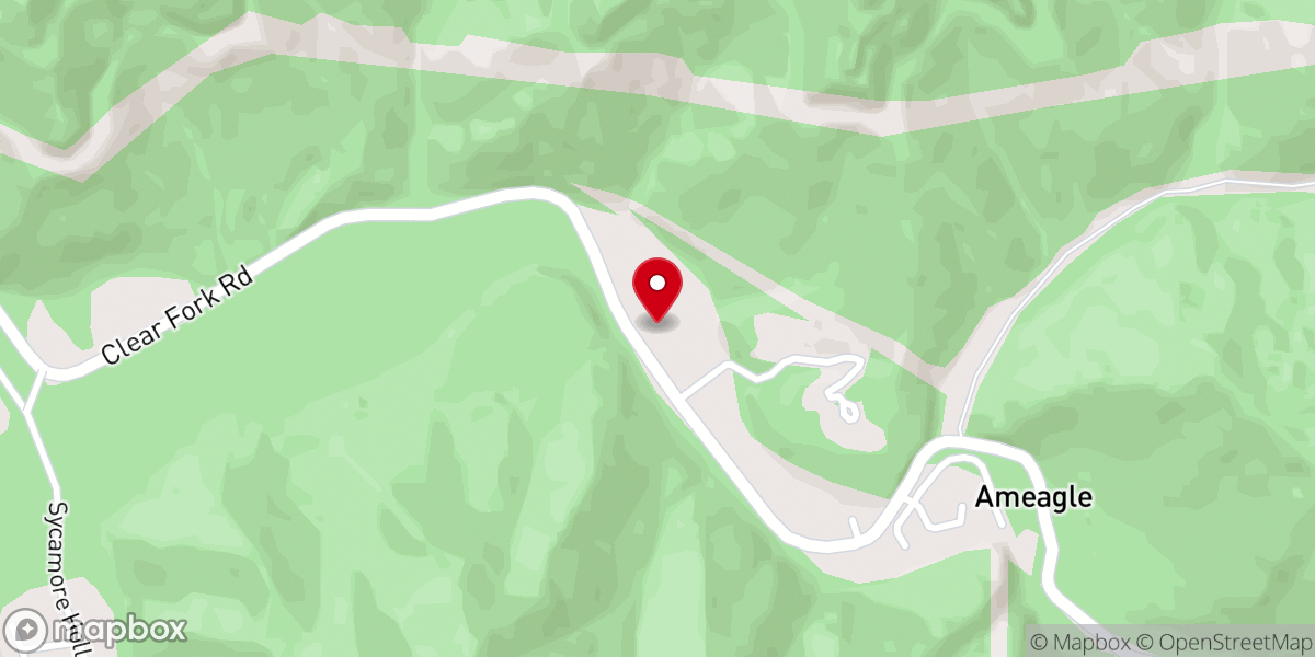 Map showing location of Pentecostal Freedom Church