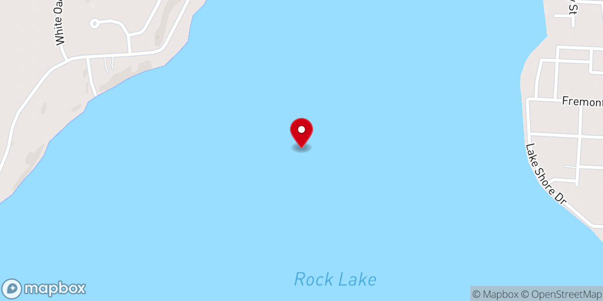 Map showing location of Lake Mills, WI 53551