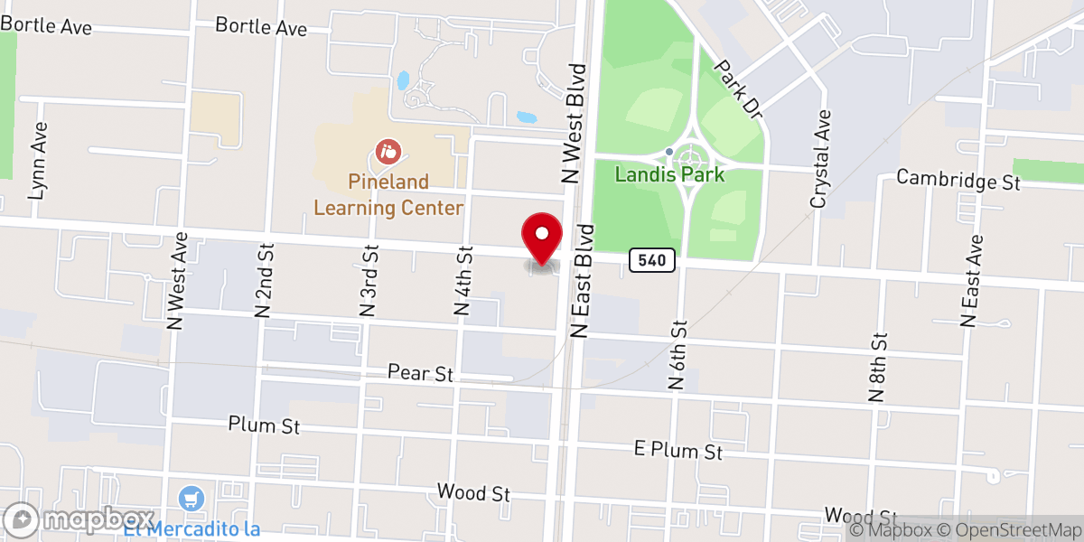 Map showing location of One Love Gospel