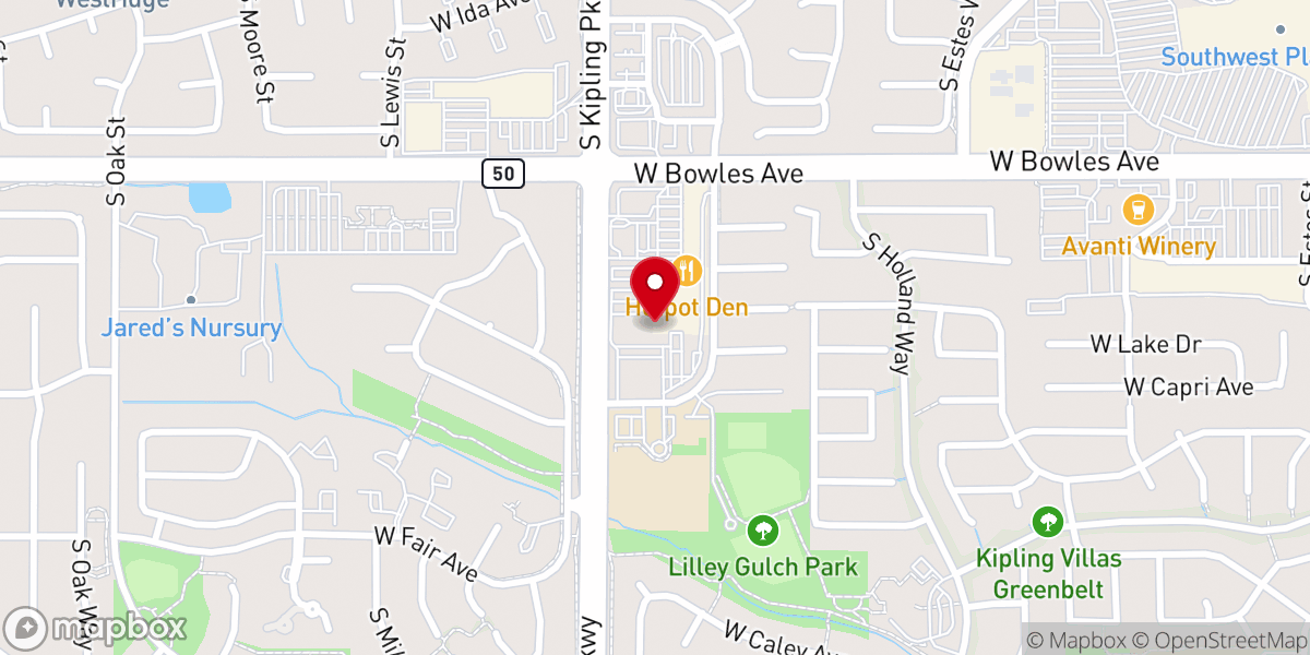 Map showing location of Redemption Hills Church