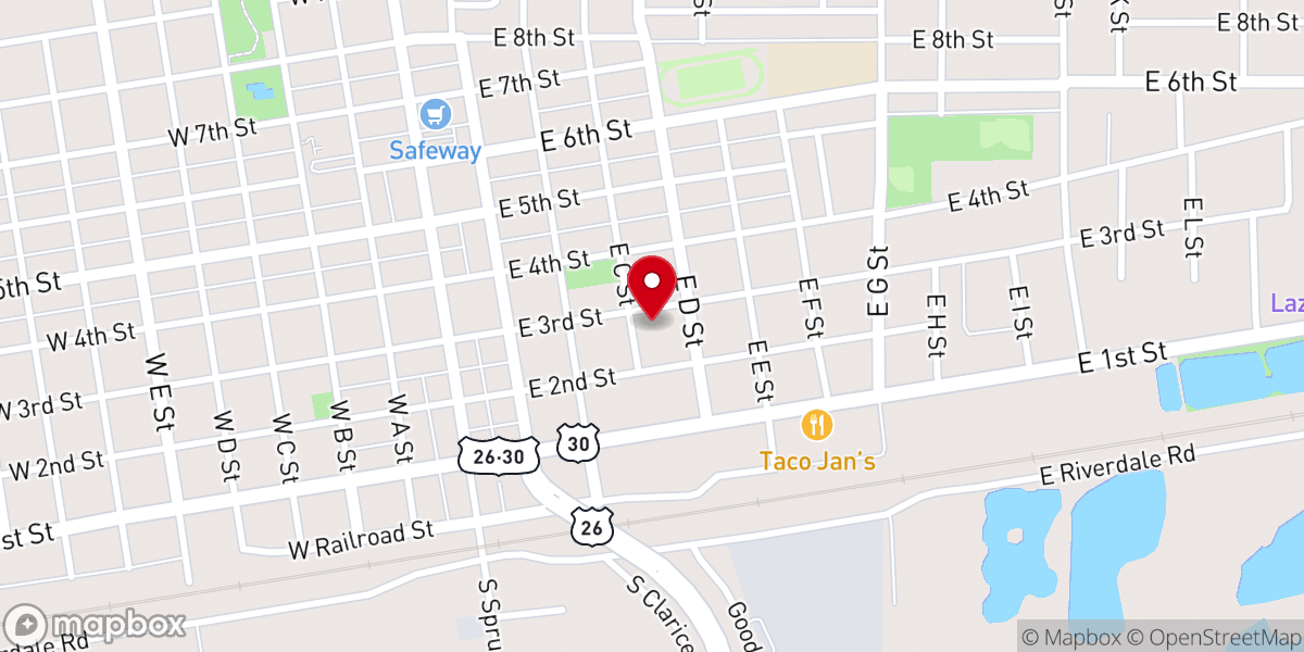 Map showing location of Saint Luke's Catholic School