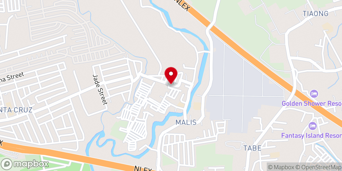 Map showing location of Hope Bible Baptist Church