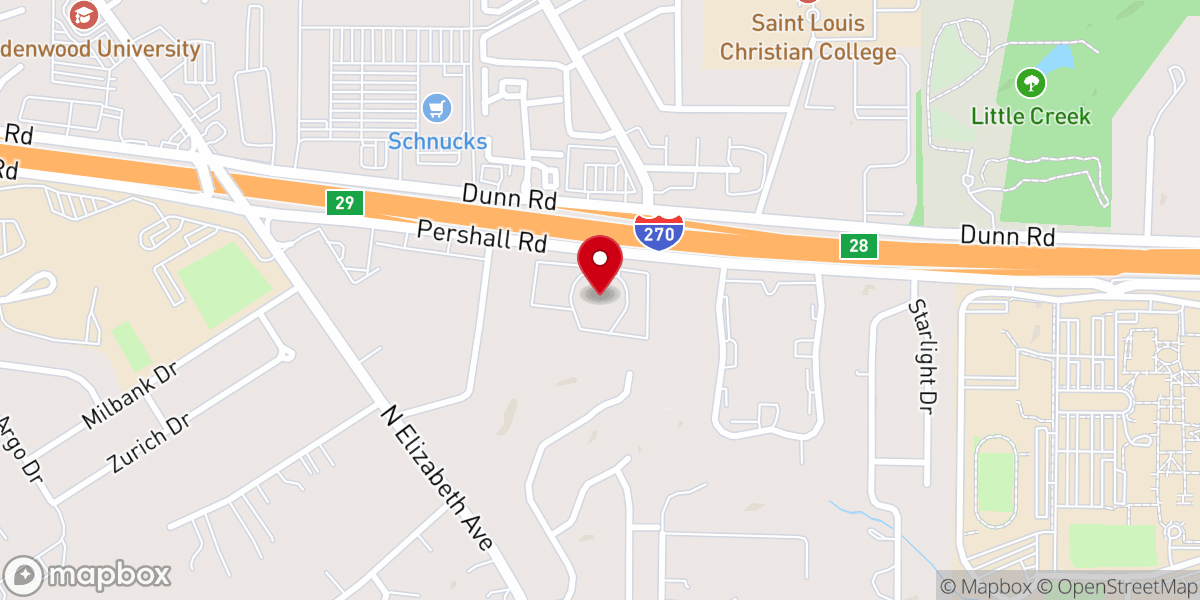 Map showing location of Greater Grace Church