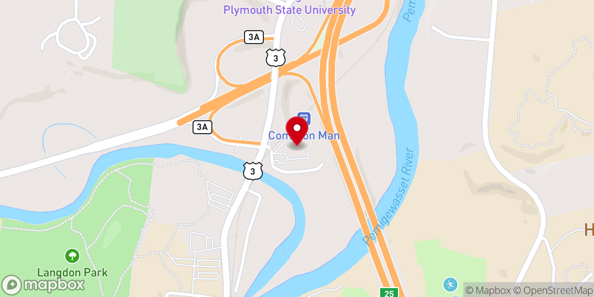 Map showing location of Fosters Boiler Room