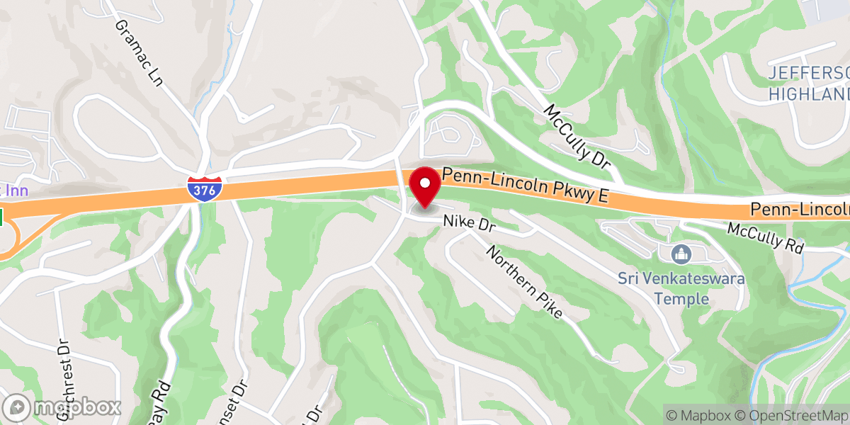 Map showing location of Emmanuel Lutheran Church of Eastmont