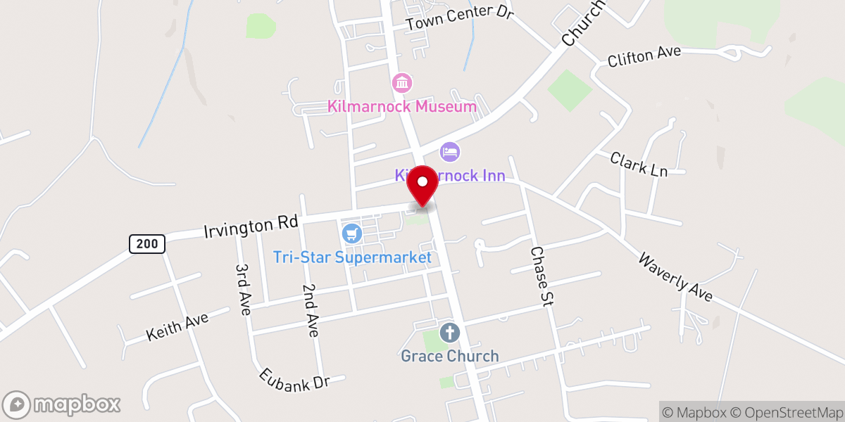 Map showing location of Animal Welfare League Inc