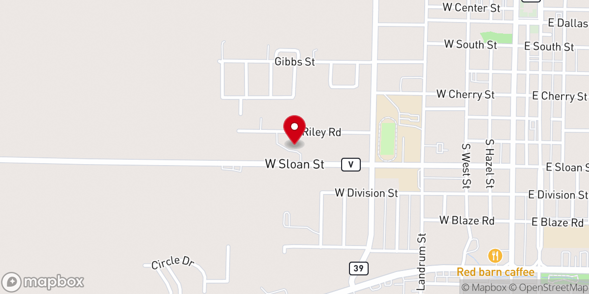 Map showing location of Family of Christ