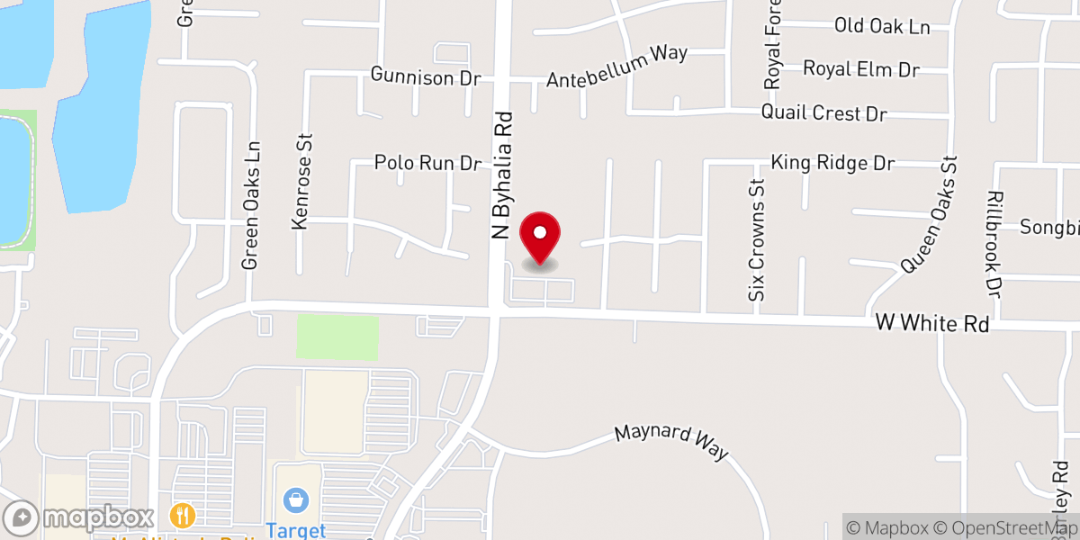 Map showing location of St. Patrick Presbyterian Church, EPC