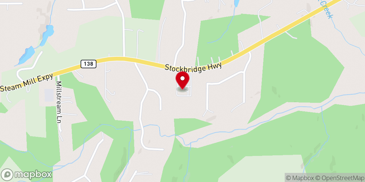 Map showing location of Grace Summit Church