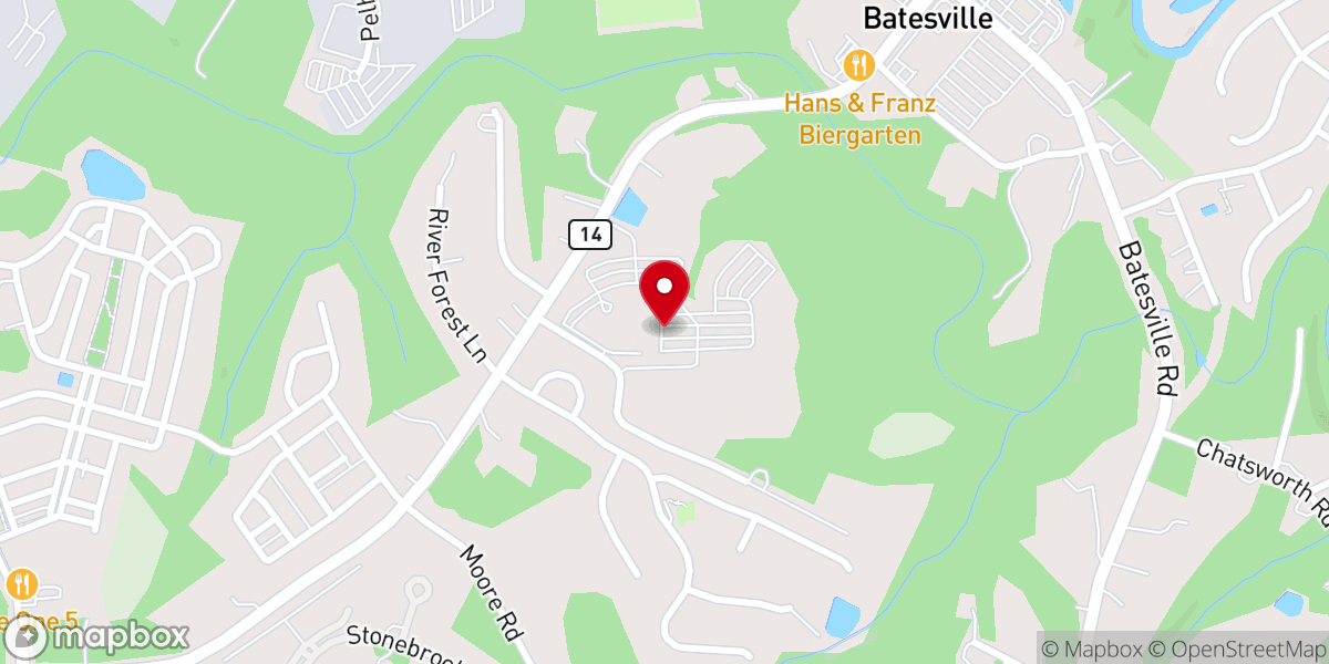 Map showing location of Fellowship Greenville