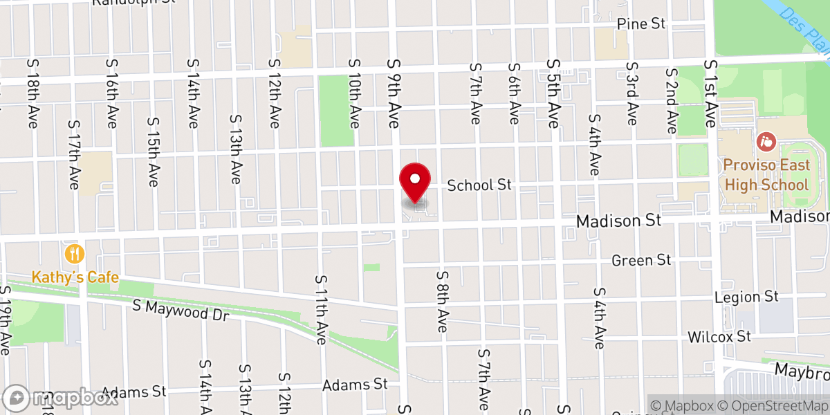 Map showing location of One Body in Christ Remnant Church