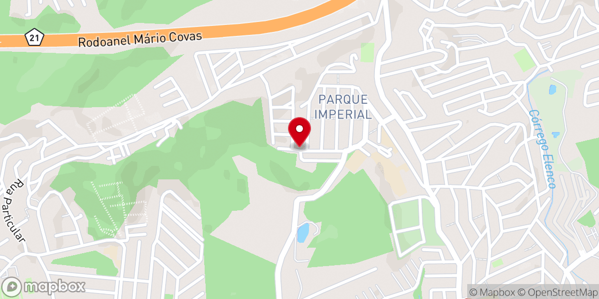 Map showing location of Igreja Pentecostal Torre do Avivemento