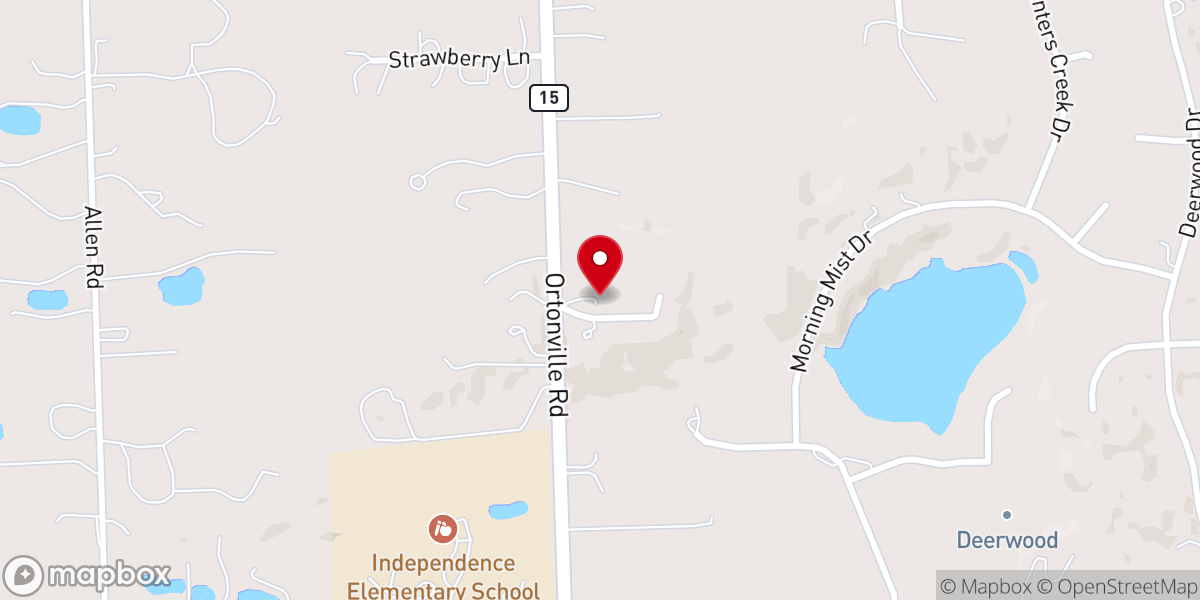 Map showing location of Affirming Faith