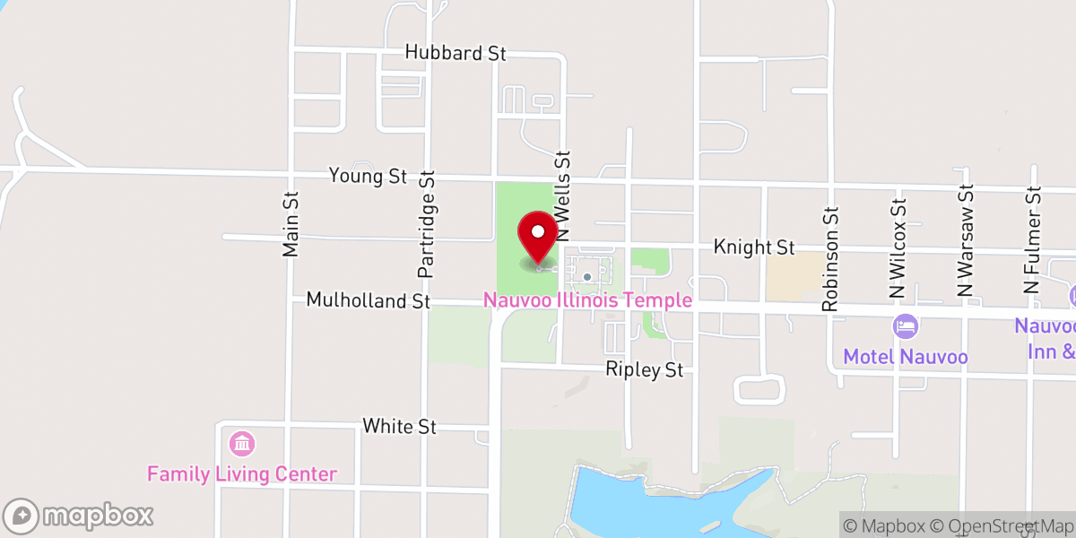 Map showing location of Joseph Smith Historic Monument