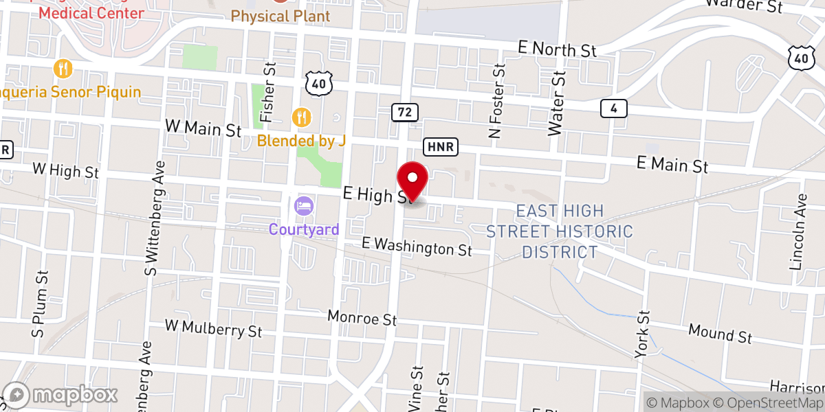 Map showing location of St Raphael Church