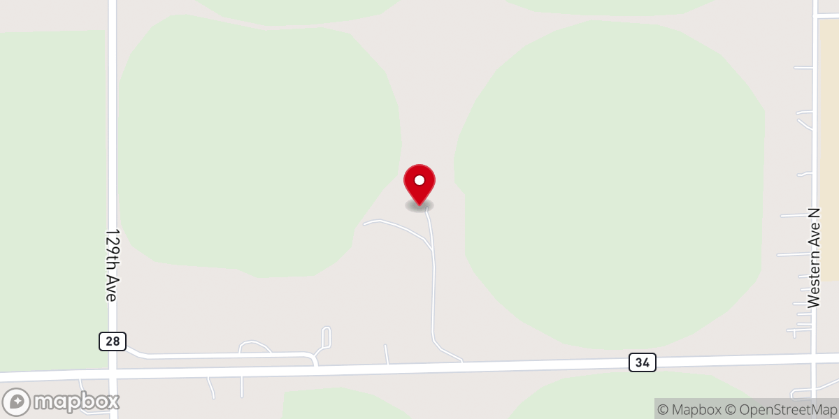 Map showing location of Park Rapids Seventh-Day Adventist Church