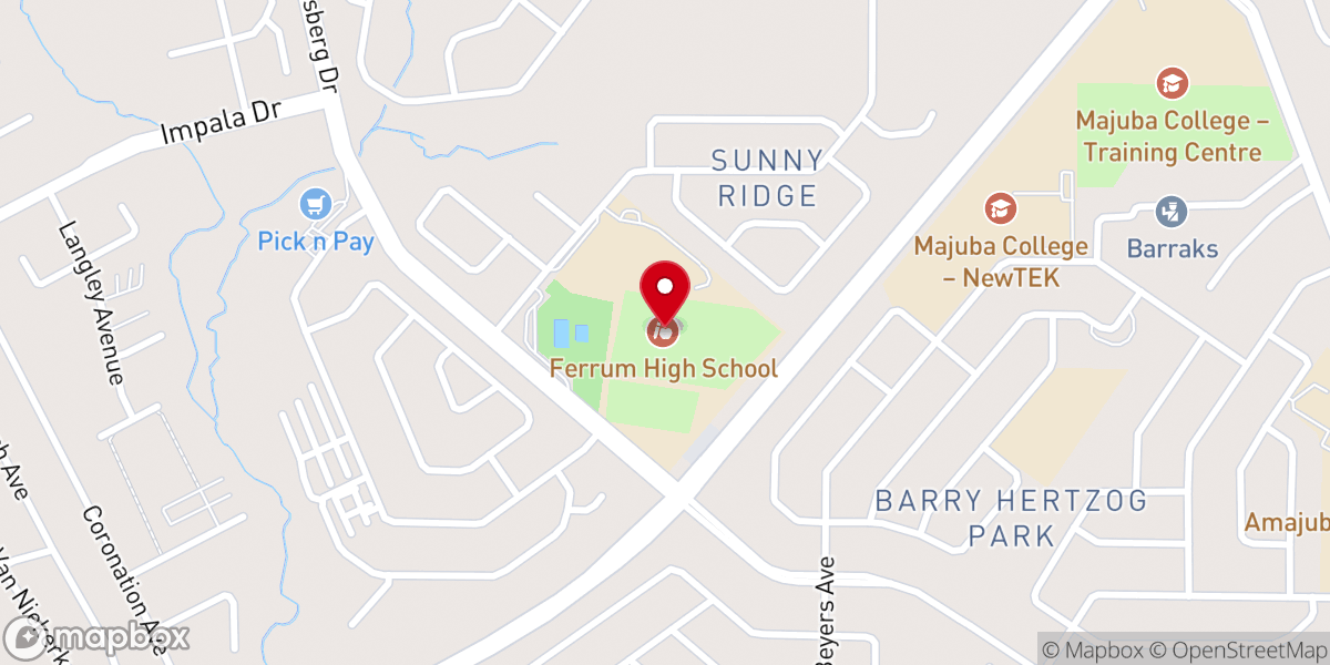 Map showing location of Bridge Church Newcastle