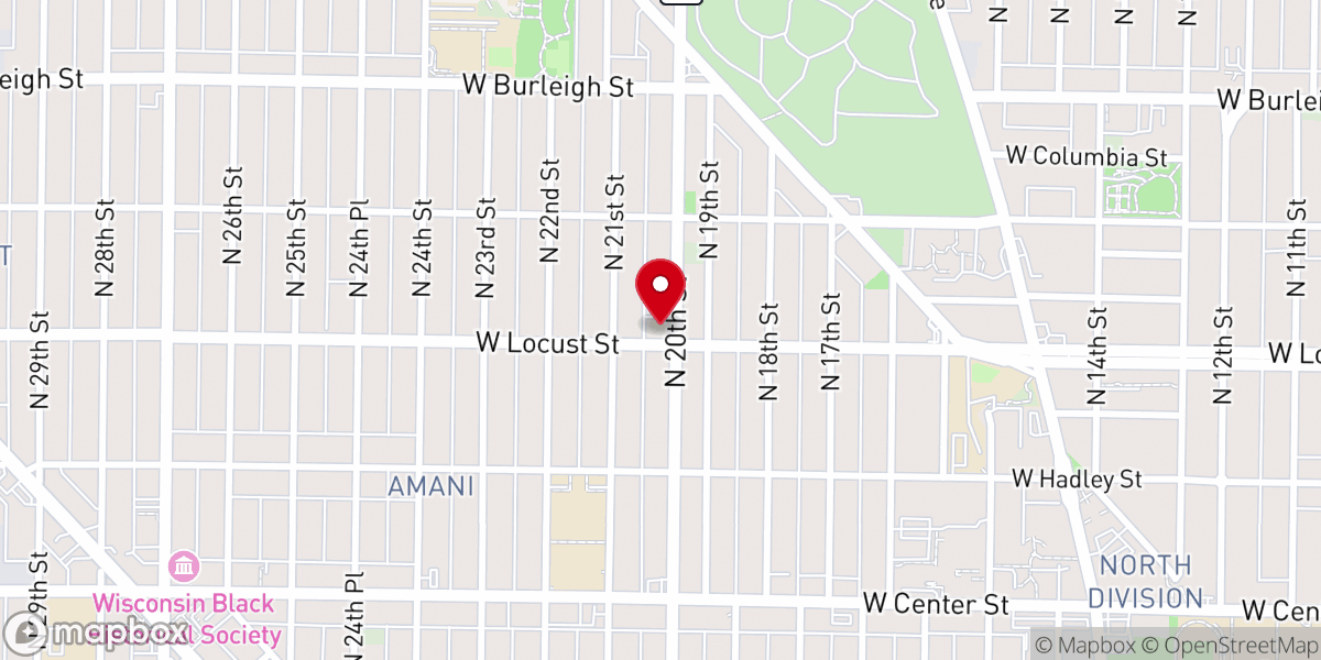 Map showing location of Bethesda Baptist Church Inc