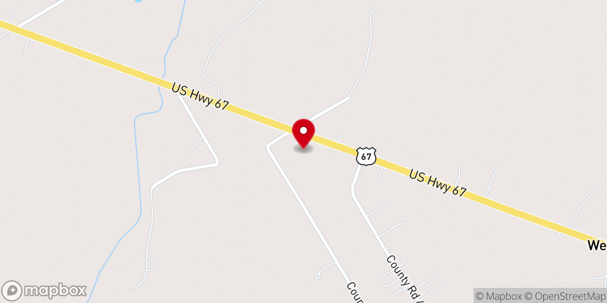 Map showing location of Expansion Church Of God