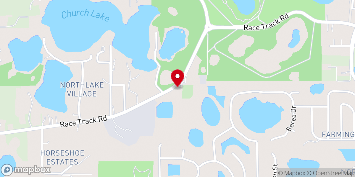 Map showing location of Keystone United Methodist Church