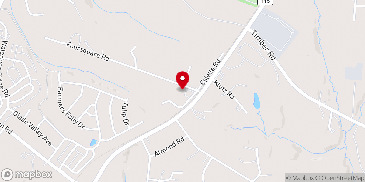 Map showing location of Abundant Life Mooresville Foursquare Church