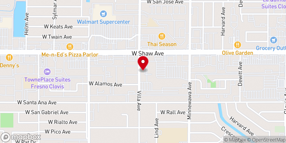 Map showing location of Legacy Christian Church