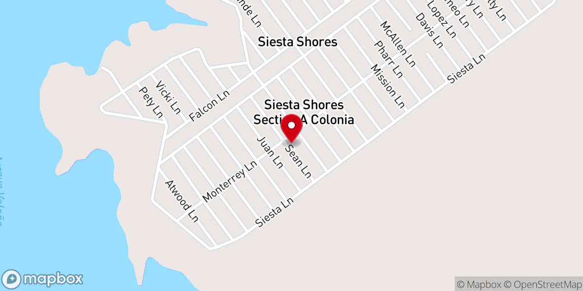 Map showing location of Iglesia Adventista del Séptimo Día Hispana de Zapata / Zapata Spanish Seventh-Day Adventist Church