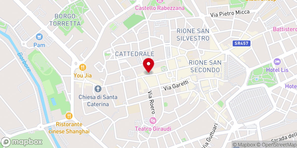 Map showing location of Cripta di Sant'Anastasio