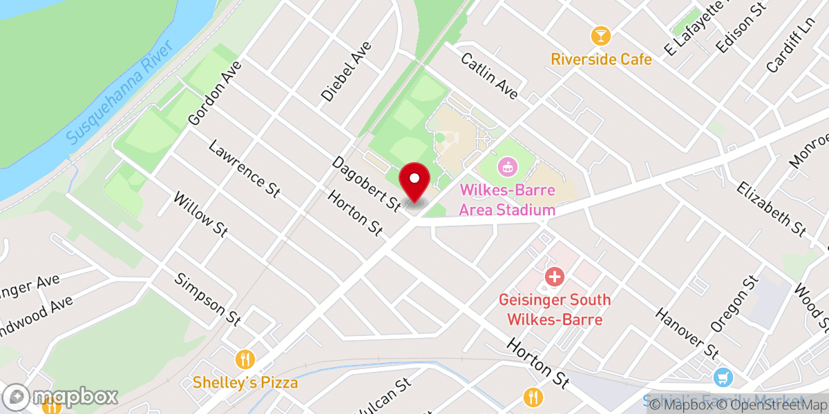 Map showing location of Firwood United Methodist Church