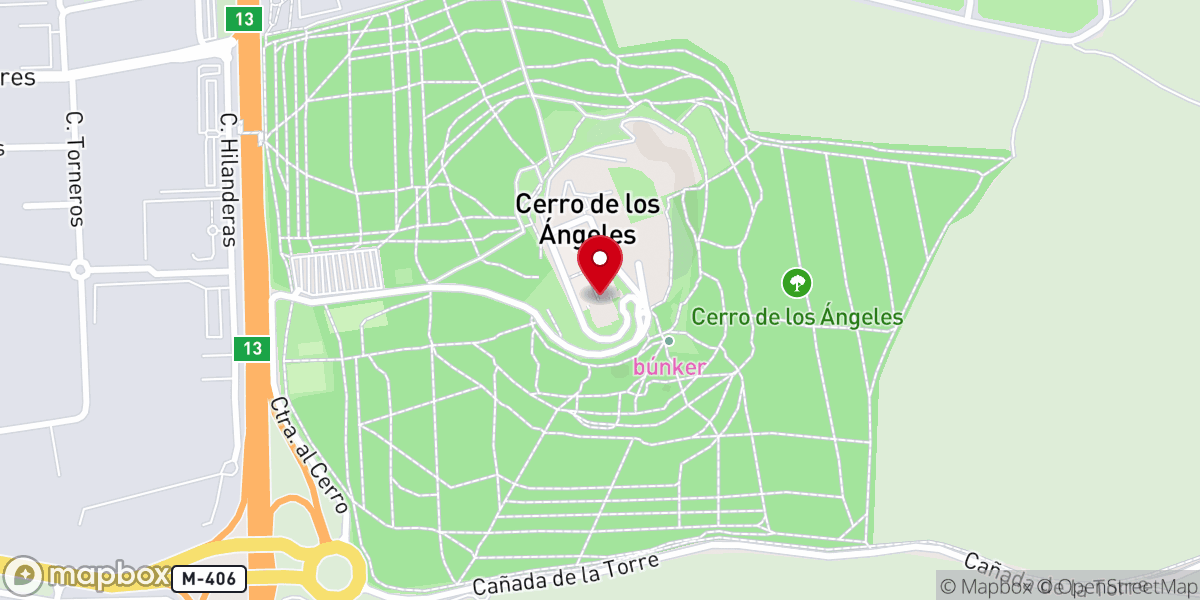 Map showing location of Basílica del Sagrado Corazón de Jesús