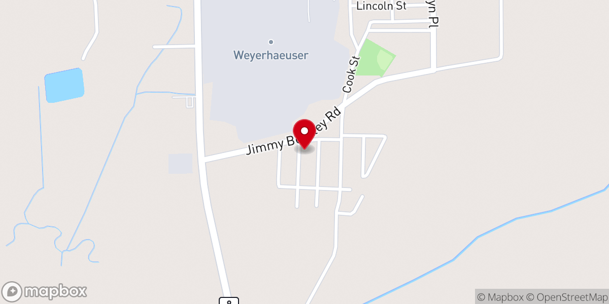 Map showing location of Light House Church of Christ