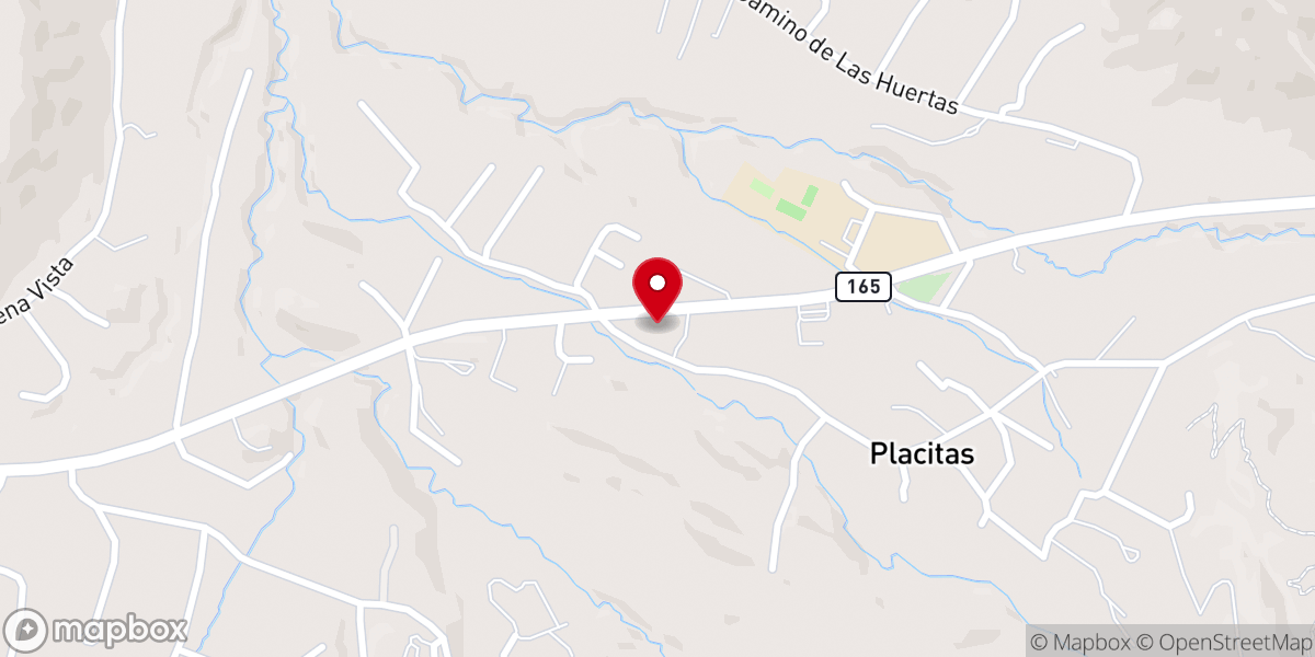 Map showing location of Placitas MDO Preschool at Las Placitas Presbyterian Church
