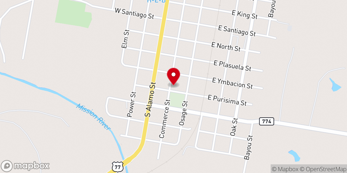Map showing location of A Little "Britt" of Heaven Downtown Venue