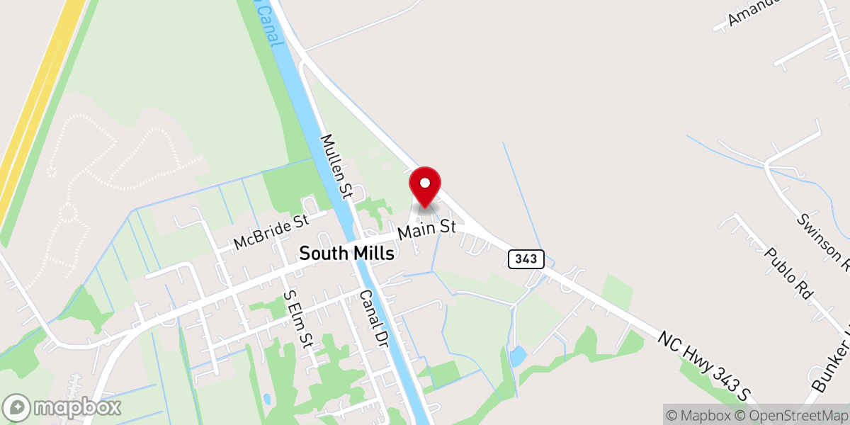 Map showing location of Trinity Methodist Church